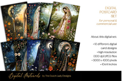 The Virgin Mary Postcards &amp; Art Prints
