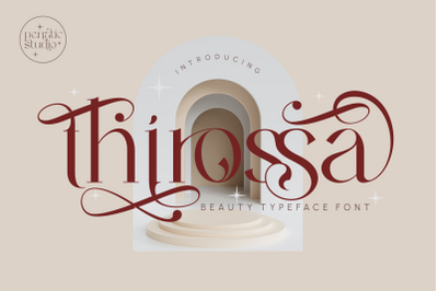 Thirossa _ beauty typeface
