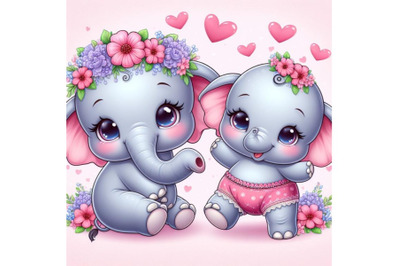 Cute Baby Elephant Animals
