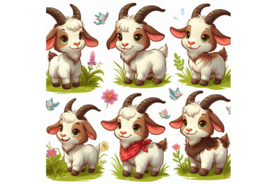 Adorabe cute goat