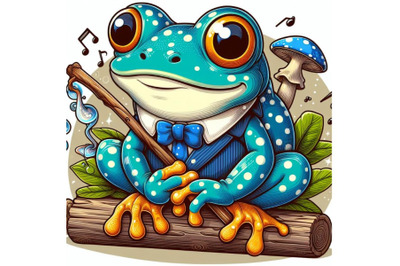very cute frog