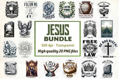Jesus Sublimation Designs Bundle