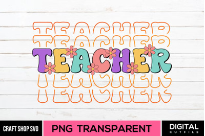 Teacher Sublimation PNG