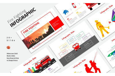 Fire Fighting Infographic PowerPoint
