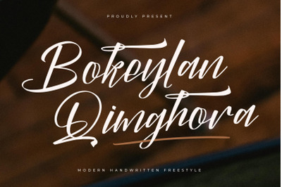 Bokeylan Qimghora - Modern Handwritten Freestyle
