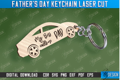 Fathers Day Keychain | Keychain Inscription | Grandpa Gift | CNC Files