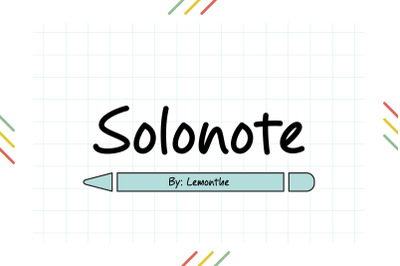 Solonote Font
