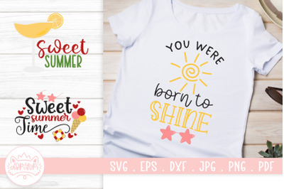 Summer Quotes SVG Cut File