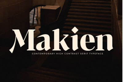 Makien - Contemporary High Contrast Serif