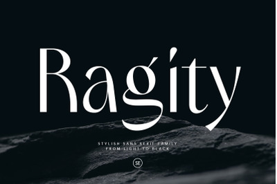 Ragity - Stylish Sans (7 FONTS)