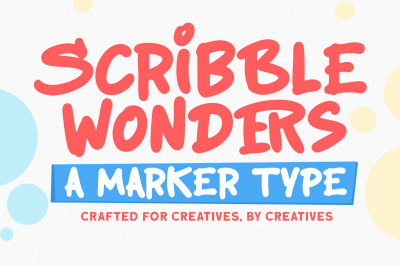 Scribble Wonders Marker Type
