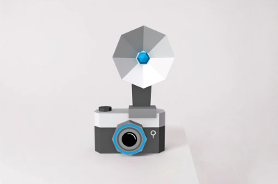 DIY Vintage Camera - 3d papercraft