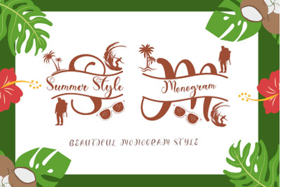 Summer Style Monogram