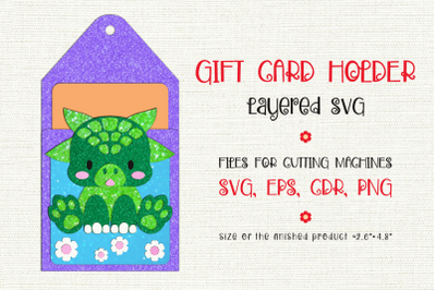 Ankylosaurus | Birthday Gift Card Holder | Paper Craft Template