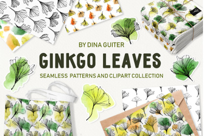 Ginkgo Leaves Pattern Collection