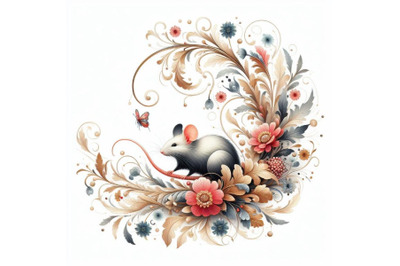 12 beautiful decorative mouse abset