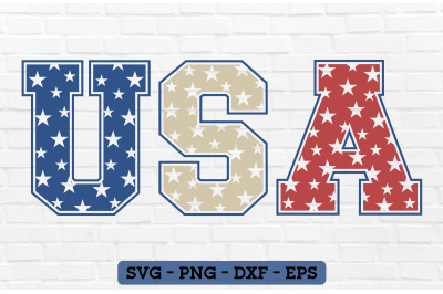 USA SVG - 4th of July Sublimation, USA Sublimation PNG, Retro SVG
