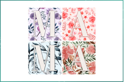 Retro Boho Mama PNG, Floral Mama Sublimation Design, Spring Mother&#039;s Day PNG, Faux Sequins, Boho PNG for Shirts Mother&#039;s Day Design Download