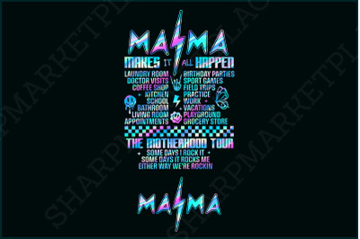 Motherhood PNG, Some Days I Rock It png, Mama lighting bold png, Mama Funny Tour Png, Mother&#039;s Day Funny Png, Mama Skeleton Png, Sublimation