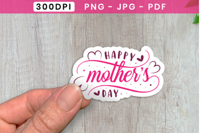 Happy Mother&amp;&23;039;s Day PNG Sticker