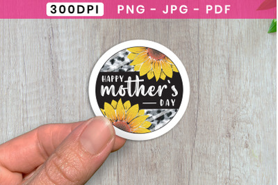 Happy Mothers Day Printable Stickers
