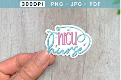Nicu Nurse PNG Stickers