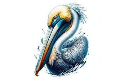 12 exotic marine pelican bird  bundle
