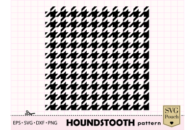 Houndstooth Pattern svg | Classic retro pattern Svg