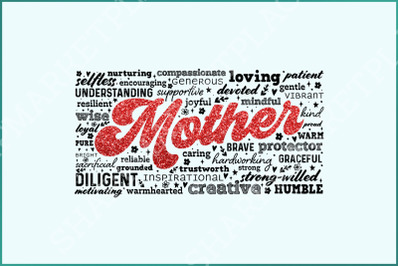 Mother Word PNG Sublimation Design, Mama Custom Glitter Sequin, Best Mom PNG, Mom Shirt Design, Instant Download,  Mother&#039;s day Glitter