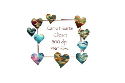 Camo Hearts