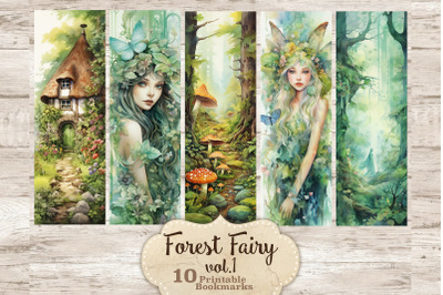 Fairy Bookmarks | Forest Printable