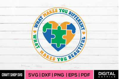 Autism SVG, Autism Quote SVG DXF EPS PNG