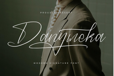Danymeka - Modern Signature Font