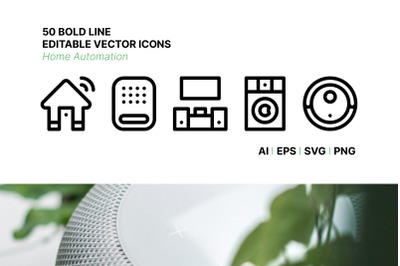 50 home automation icons