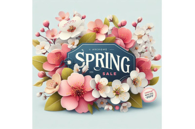 12 Colorful banner spring sale wi bundle