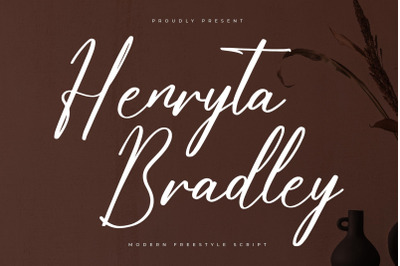 Henryta Bradley - Modern Freestyle Script
