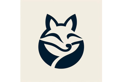 12 Fox head logo minimal modern iconset