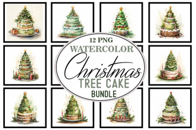 Christmas tree cake bundle