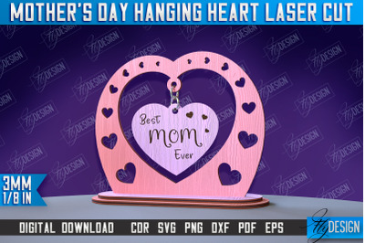 Mother&#039;s Day Hanging Heart | Gift for Granny | Happy Mother&#039;s Day