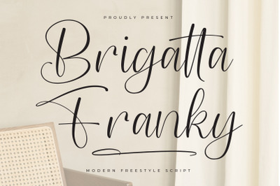 Brigatta Franky - Modern Freestyle Script