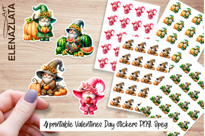 Cute Gnomes Stickers | Gnomes Stickers
