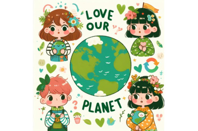 8 Love our planet. Protect our plset