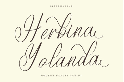 Herbina Yolanda - Modern Beauty Script
