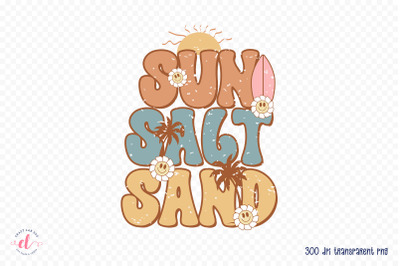 Sun Salt Sand - Retro Summer Sublimation