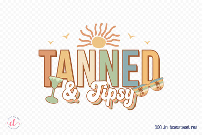 Tanned &amp;amp; Tipsy&2C; Retro Summer Sublimation
