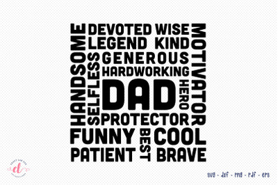 Father&#039;s Day SVG Design | Dad Quote