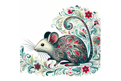 8 beautiful decorative mouse abst bundle