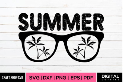 Summer SVG DXF EPS PNG