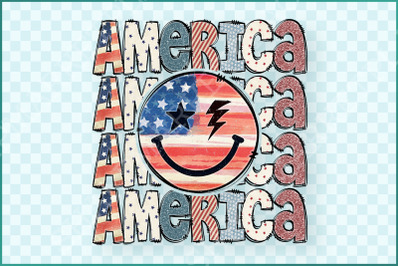 4th of July PNG, Retro America Sublimation Design, Instant Download, American USA PNG, Patriotic png, Digital Design, Fourth of July png