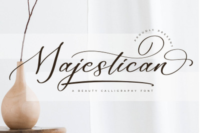 Majestican - Beauty Calligraphy Font
